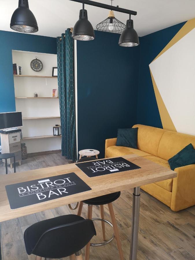 Haute Ville : Studio Ravissant Granville Buitenkant foto